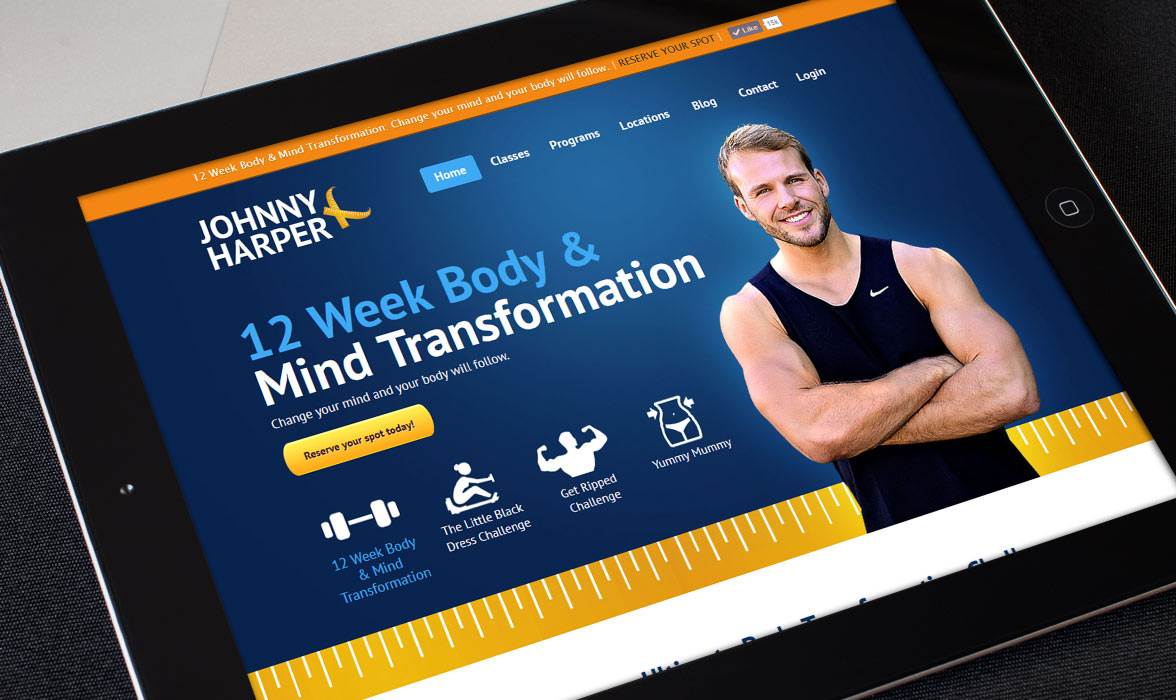 Johnny Harper's 12 Week Body & Mind Transformation