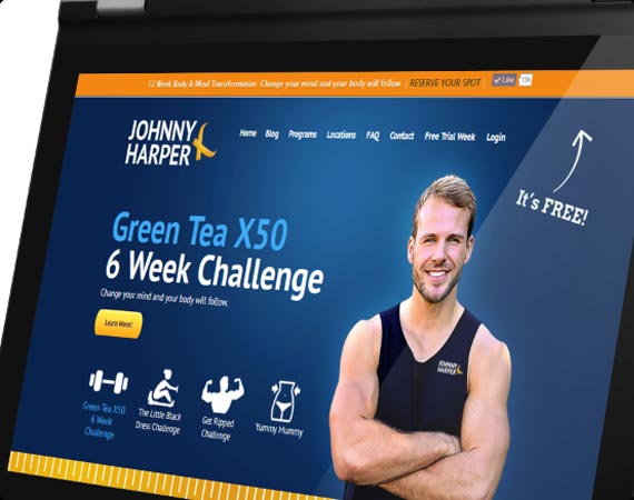 Johnny Harper's 12 Week Body & Mind Transformation